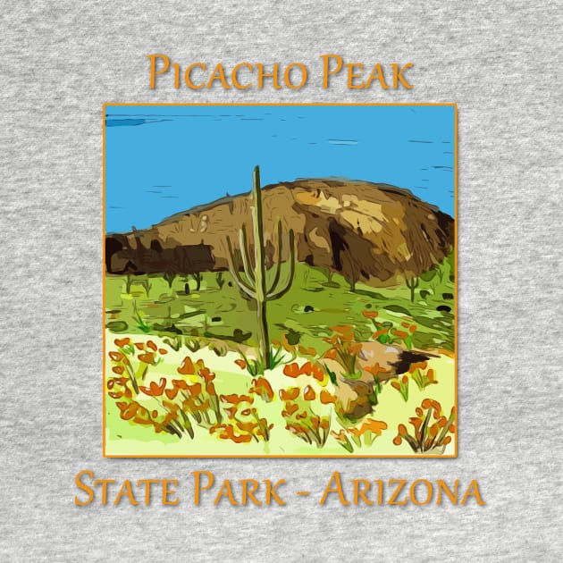 Picacho Peak State Park in Arizona by WelshDesigns